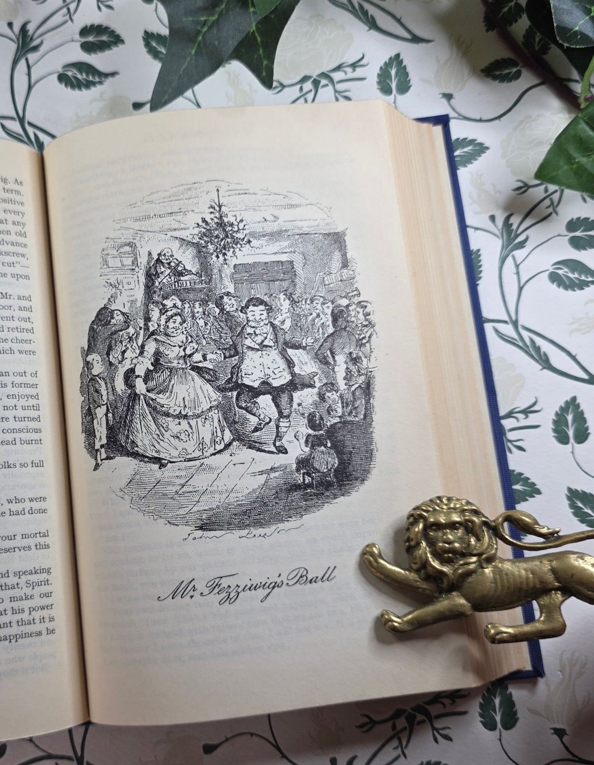 A Christmas Carol & A Tale of Two Cities by Charles Dickens - Illustrated Vintage Book