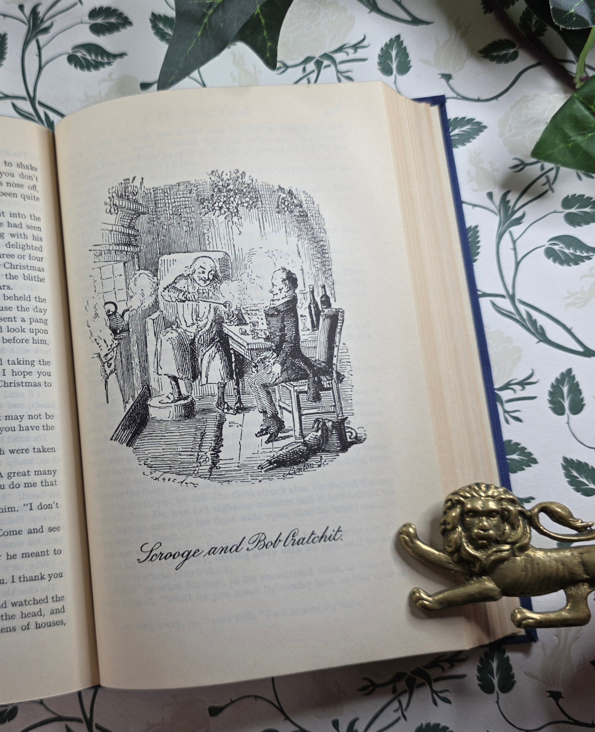 A Christmas Carol & A Tale of Two Cities by Charles Dickens - Illustrated Vintage Book