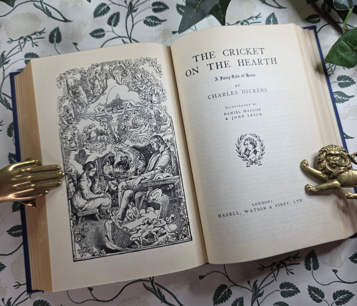 A Christmas Carol & A Tale of Two Cities by Charles Dickens - Illustrated Vintage Book