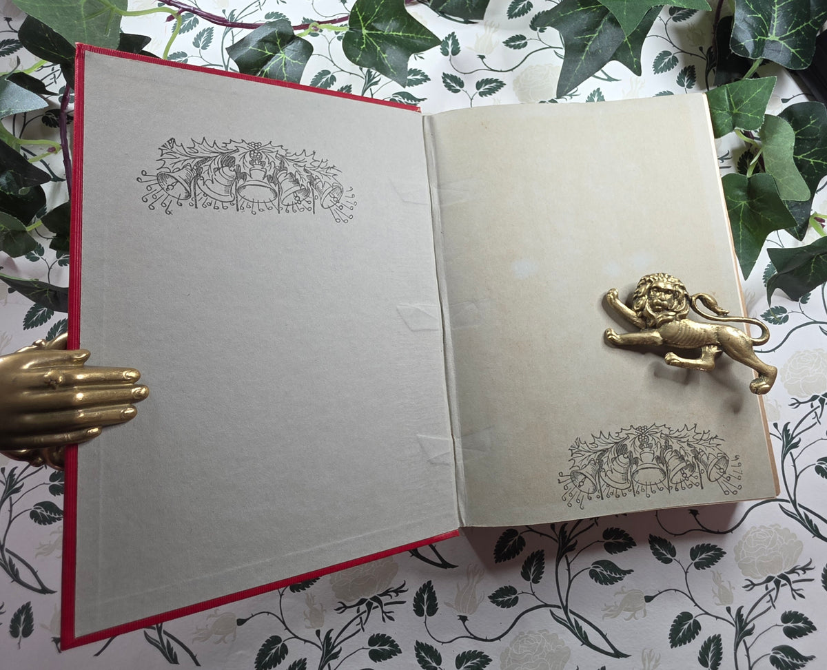 1913 The Chimes by Charles Dickens - One of the Five Christmas Books - Illustrated Antique Book