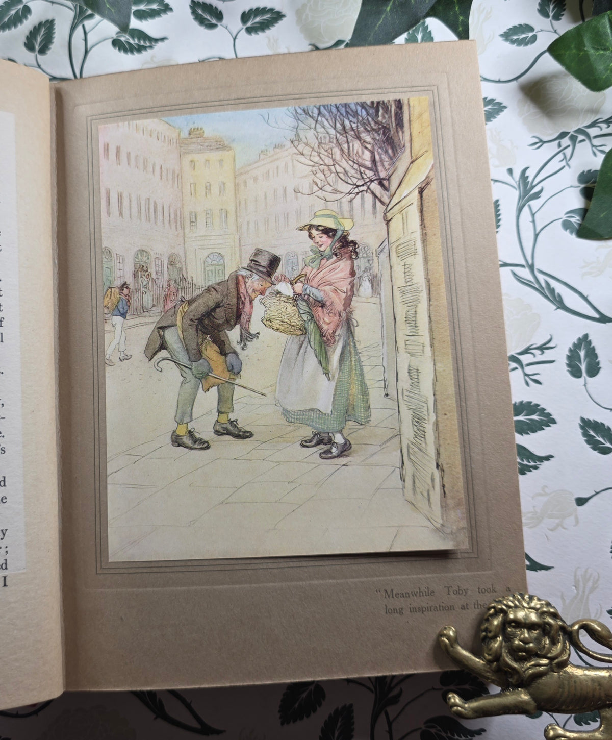 1913 The Chimes by Charles Dickens - One of the Five Christmas Books - Illustrated Antique Book