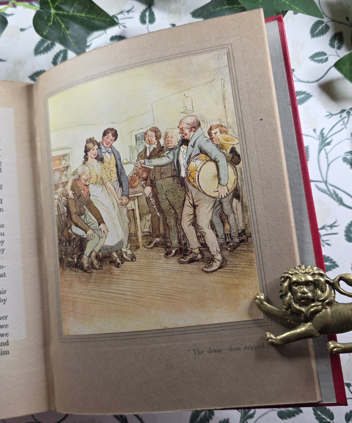 1913 The Chimes by Charles Dickens - One of the Five Christmas Books - Illustrated Antique Book