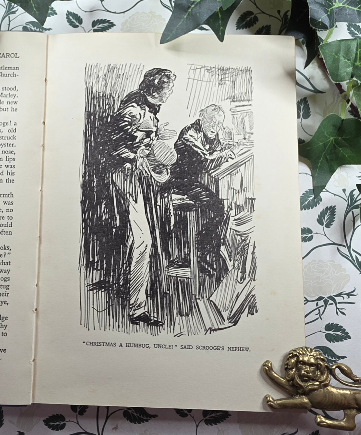 1930s Dickens' A Christmas Carol - Illustrated Antique Edition
