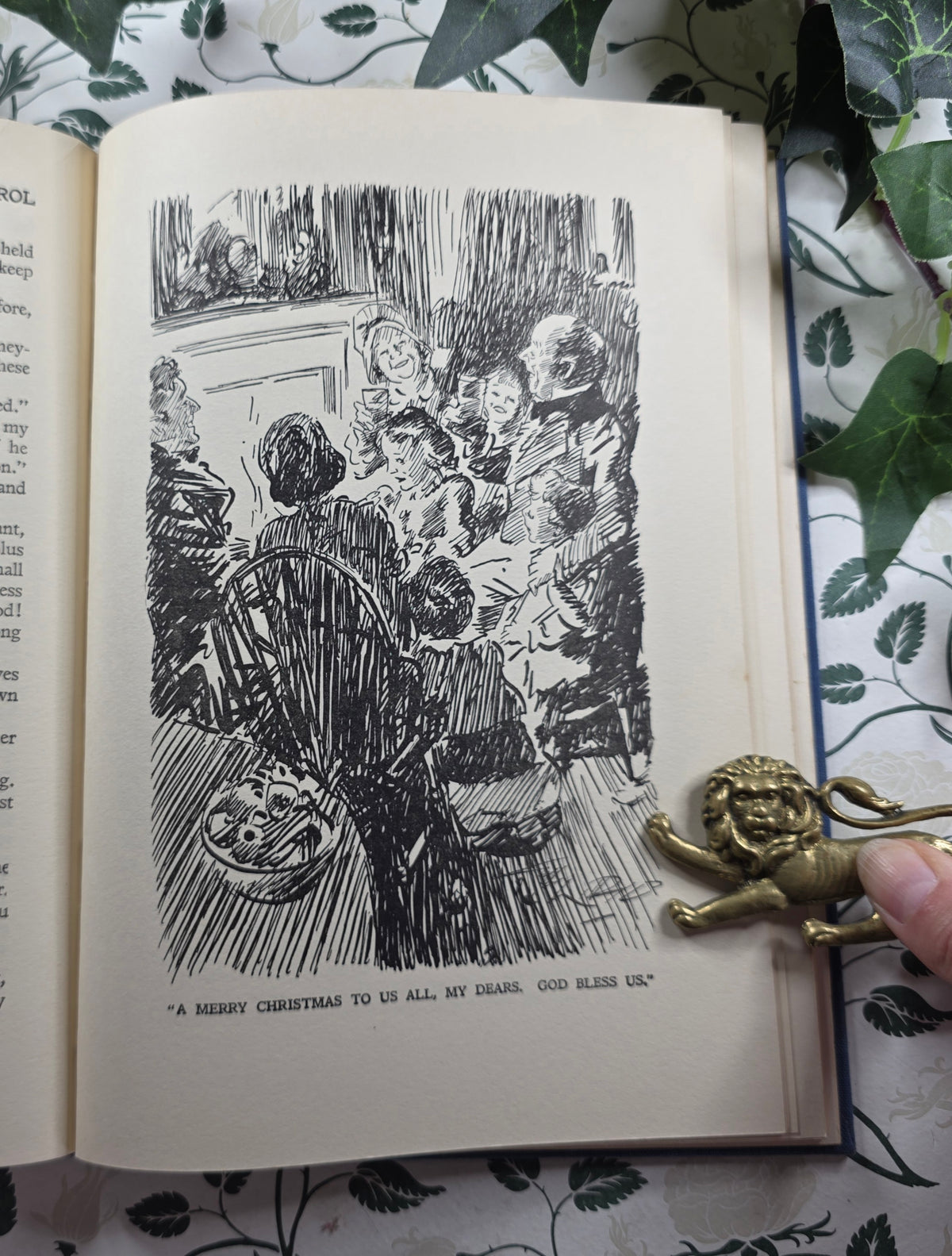 1930s Dickens' A Christmas Carol - Illustrated Antique Edition