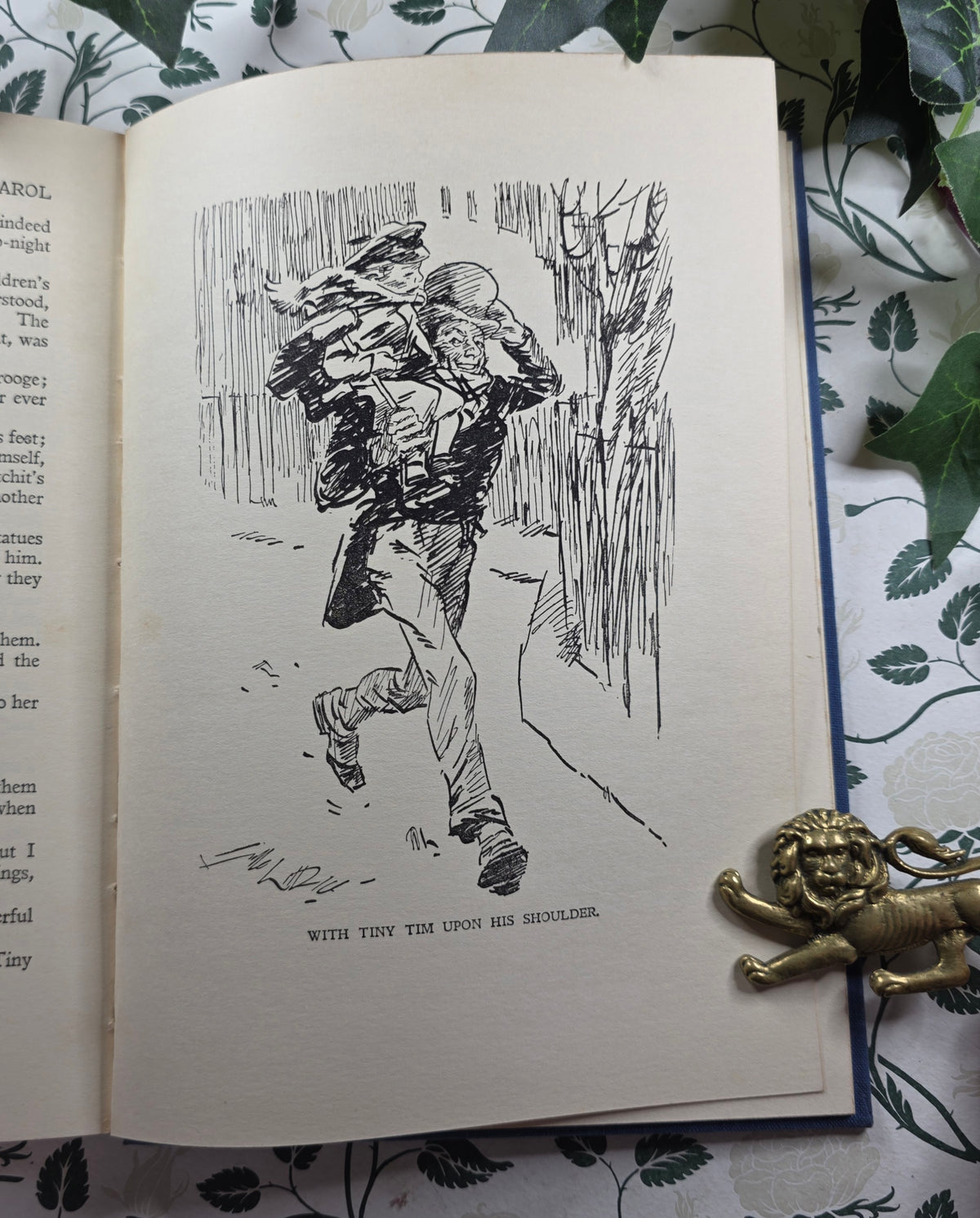 1930s Dickens' A Christmas Carol - Illustrated Antique Edition