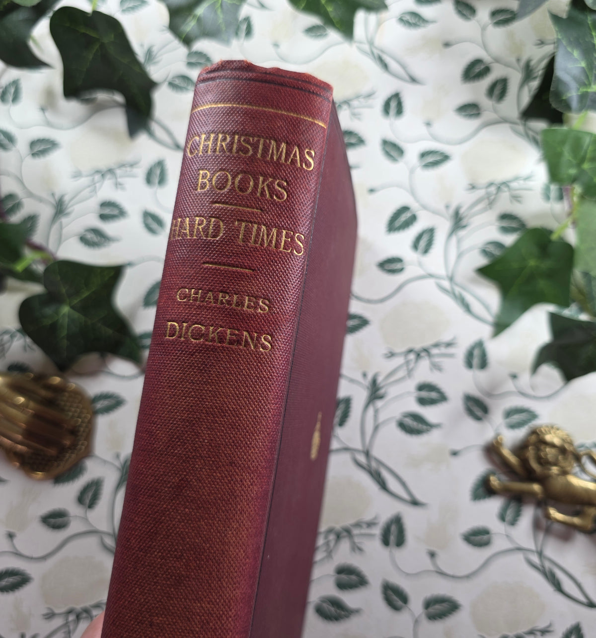 1891 Christmas Books Including A Christmas Carol by Charles Dickens - Illustrated Antique Book
