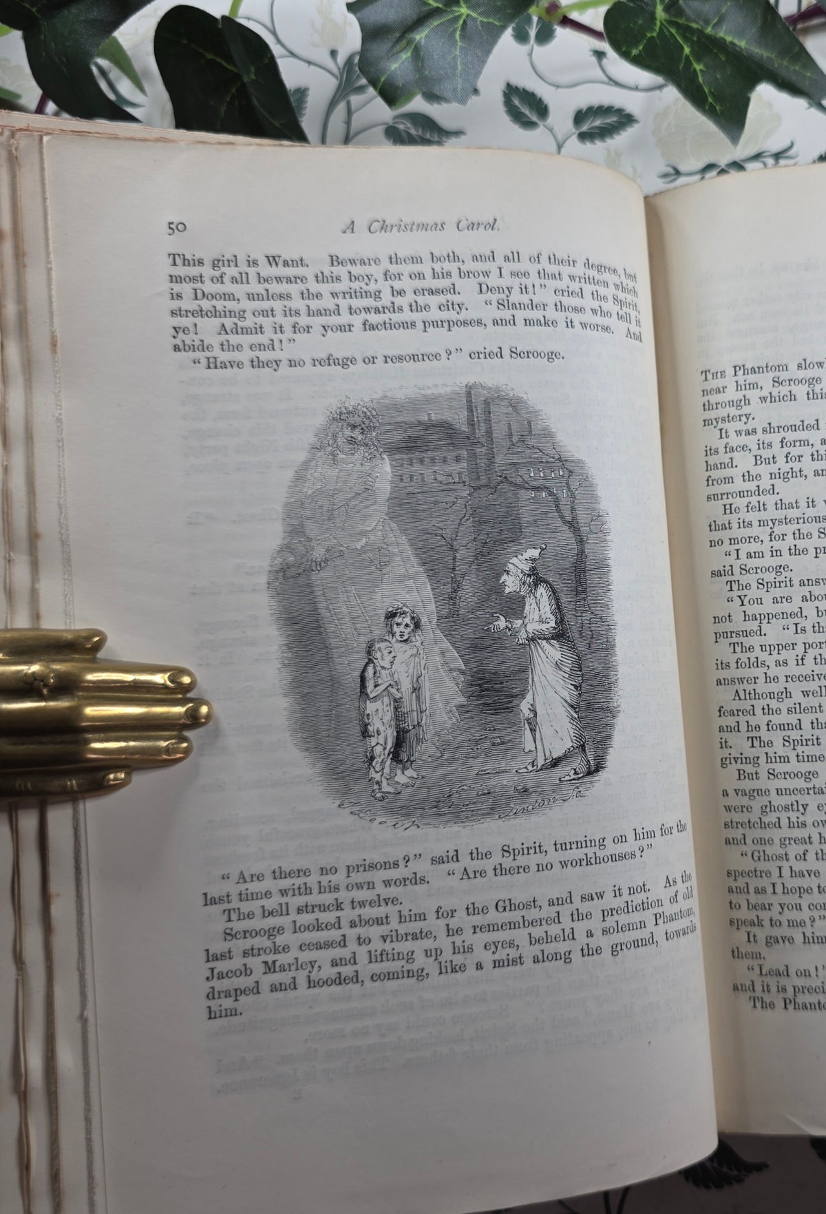 1891 Christmas Books Including A Christmas Carol by Charles Dickens - Illustrated Antique Book