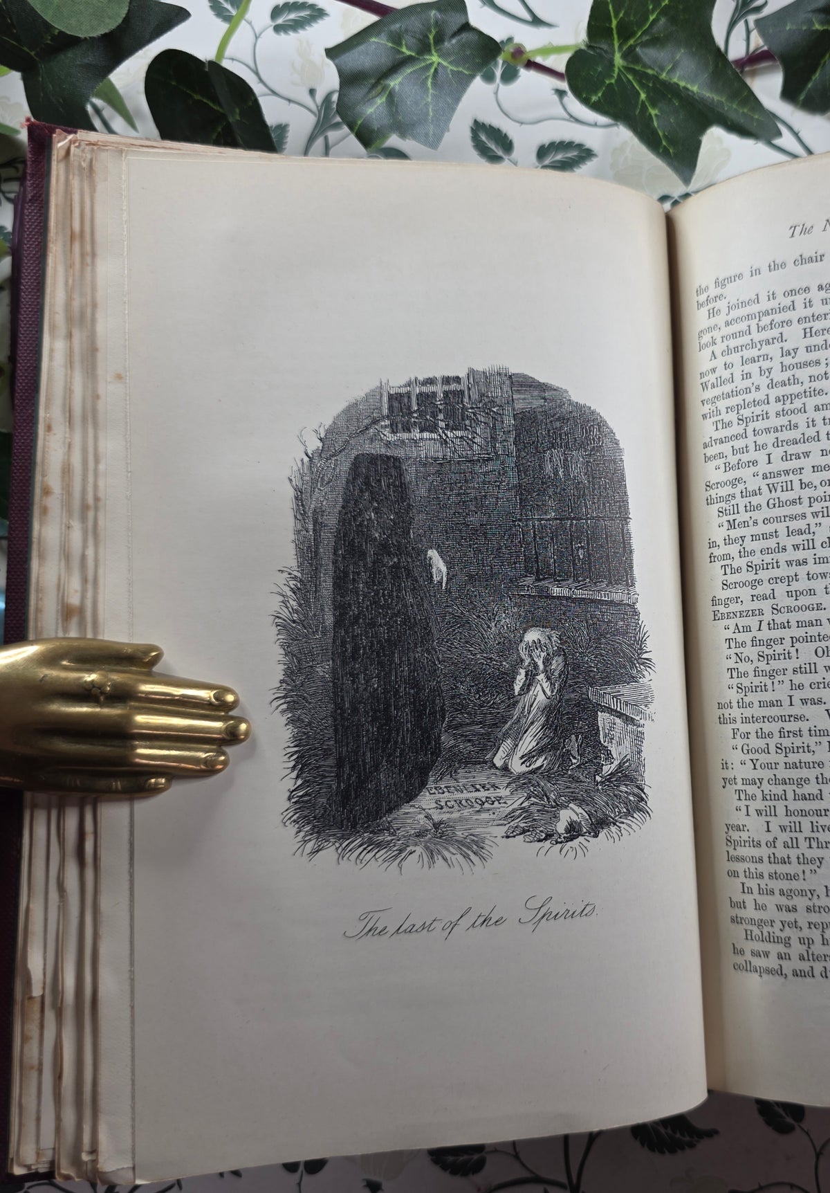 1891 Christmas Books Including A Christmas Carol by Charles Dickens - Illustrated Antique Book