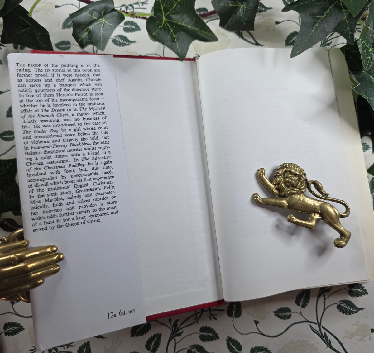 2009 The Adventure of the Christmas Pudding and a Selection of Entrees by Agatha Christie - Facsimile of Original 1960 Edition