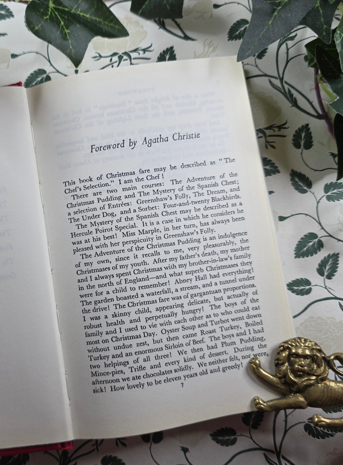 2009 The Adventure of the Christmas Pudding and a Selection of Entrees by Agatha Christie - Facsimile of Original 1960 Edition