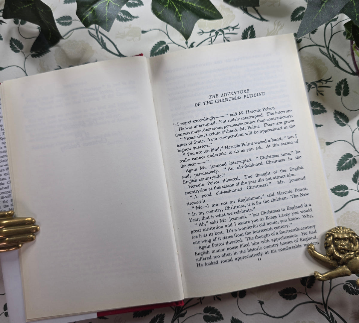 2009 The Adventure of the Christmas Pudding and a Selection of Entrees by Agatha Christie - Facsimile of Original 1960 Edition