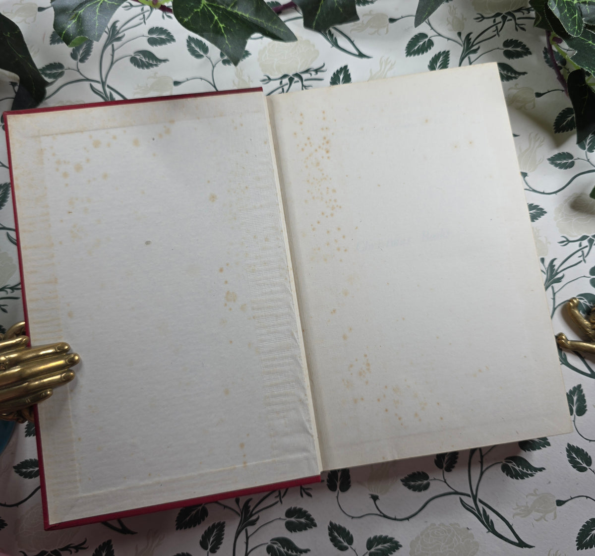 c1930 Christmas Books by Charles Dickens - Illustrated Antique Book