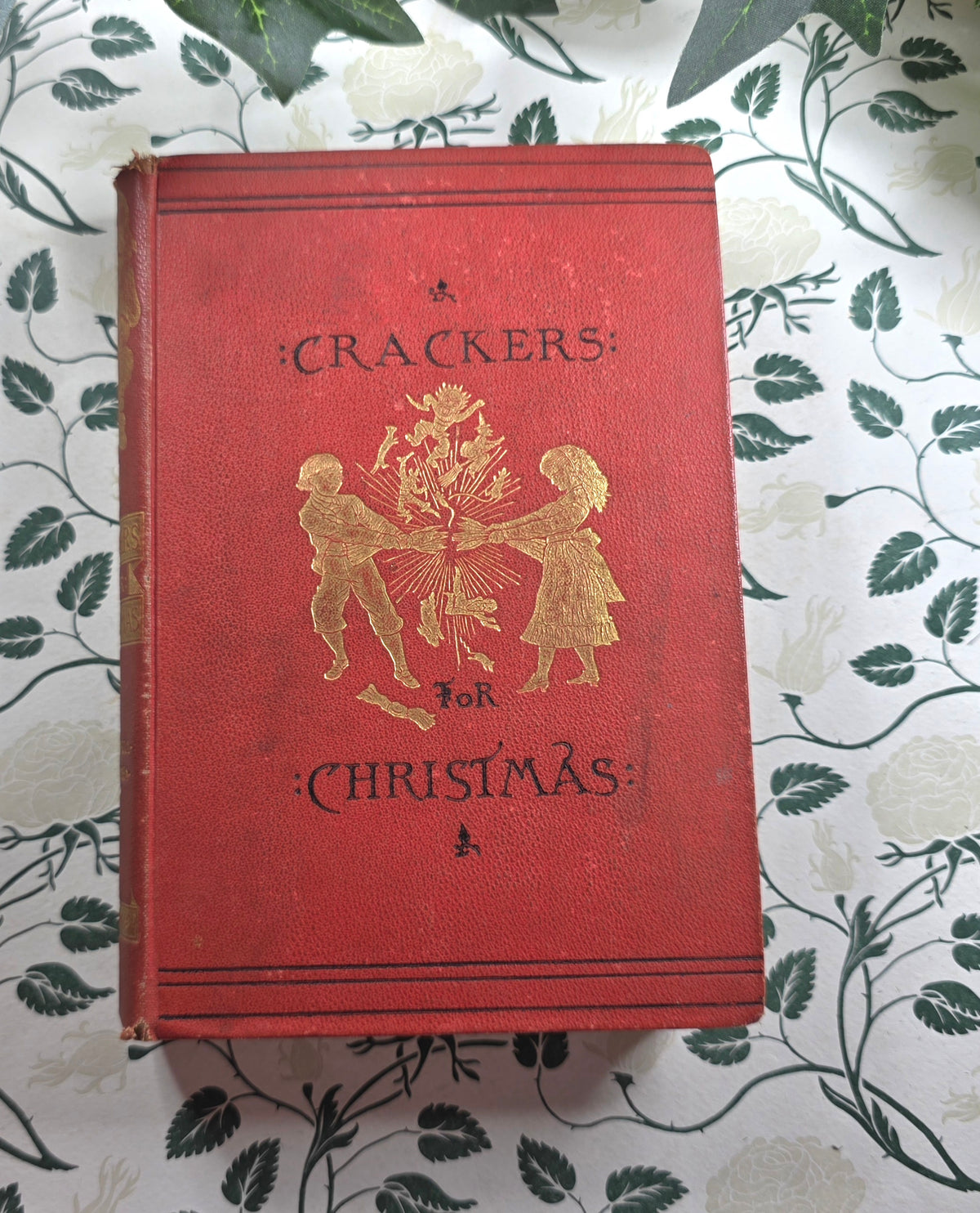 1871 Crackers For Christmas by EH Knatchbull-Hugessen - Scarce Illustrated Antique Book