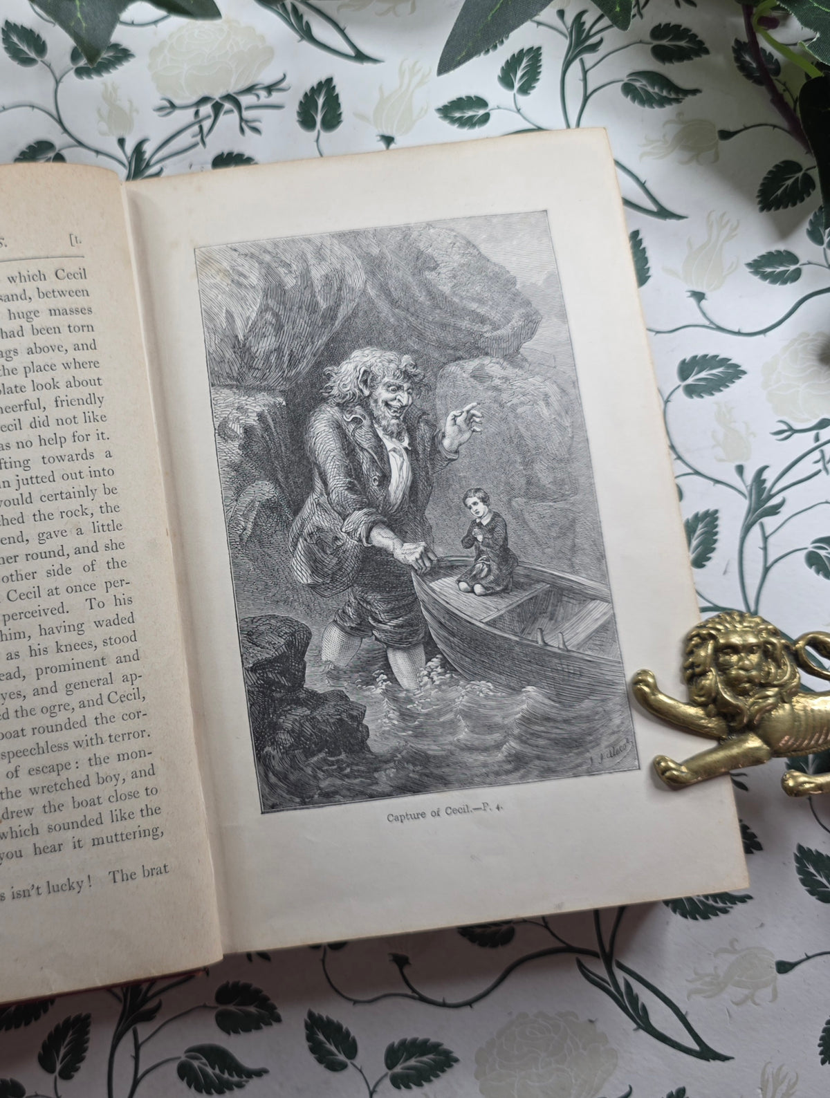 1871 Crackers For Christmas by EH Knatchbull-Hugessen - Scarce Illustrated Antique Book