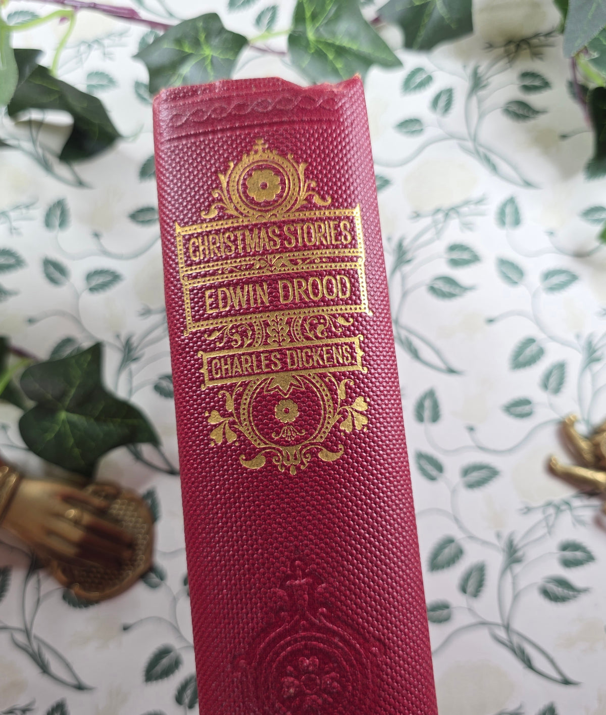 1930s Christmas Stories by Charles Dickens - Illustrated Antique Book - Short Stories So Does NOT Include the Longer Christmas Carol