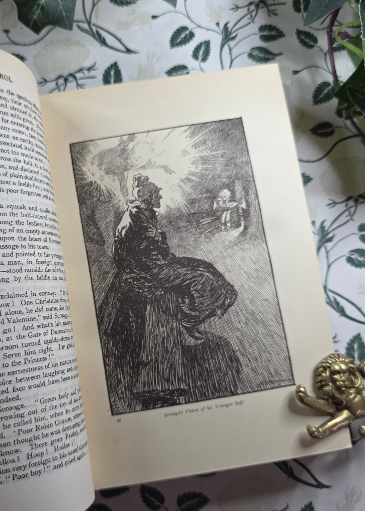 1902 Christmas Books Including A Christmas Carol by Charles Dickens - Illustrated Antique Book