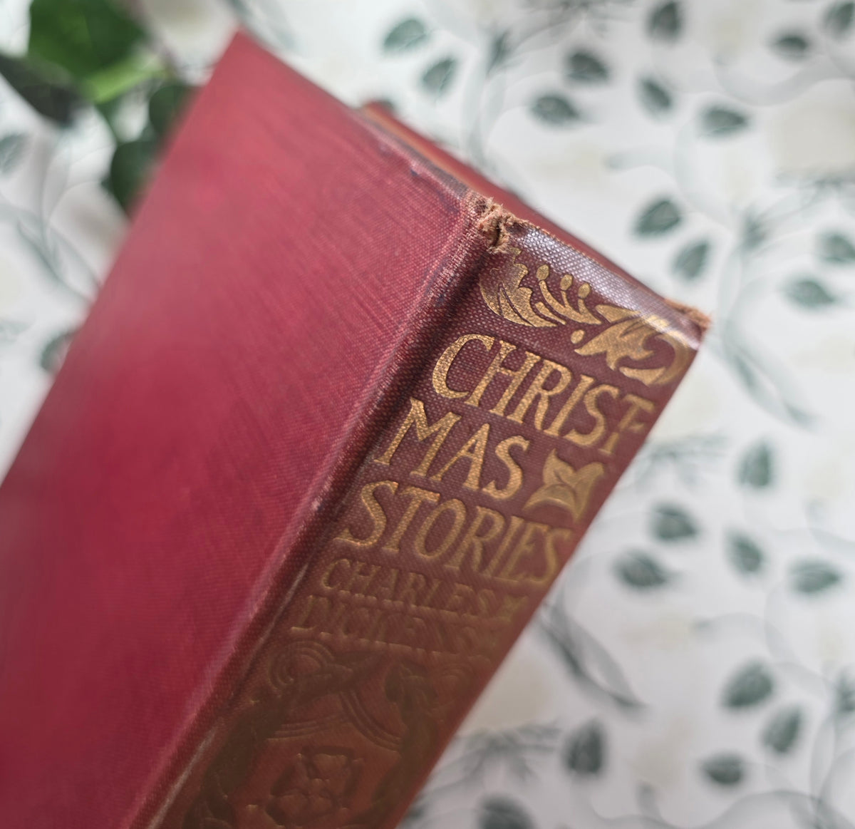 1906 Christmas Stories by Charles Dickens - Illustrated Antique Book - Short Stories Which Do NOT Include The Longer A Christmas Carol