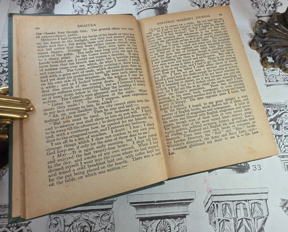 1927 Dracula by Bram Stoker - Antique Book