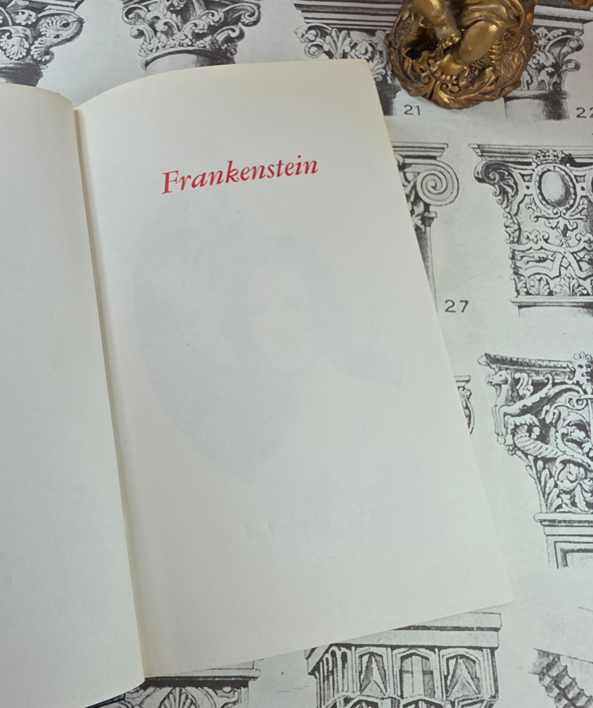 1973 Frankenstein by Mary Shelley - Illustrated Vintage Book