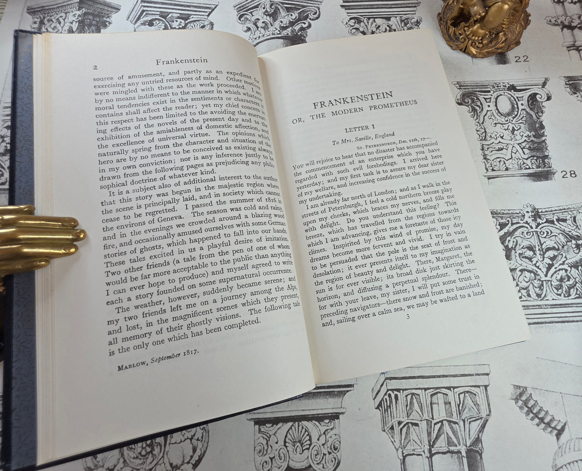 1973 Frankenstein by Mary Shelley - Illustrated Vintage Book