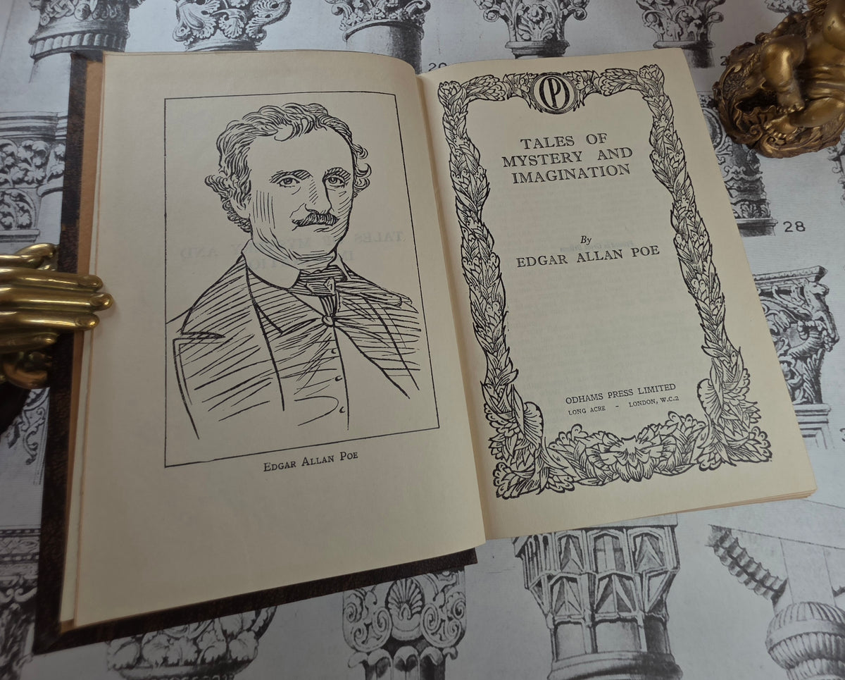 Tales of Mystery and Imagination by Edgar Allan Poe - Vintage Book