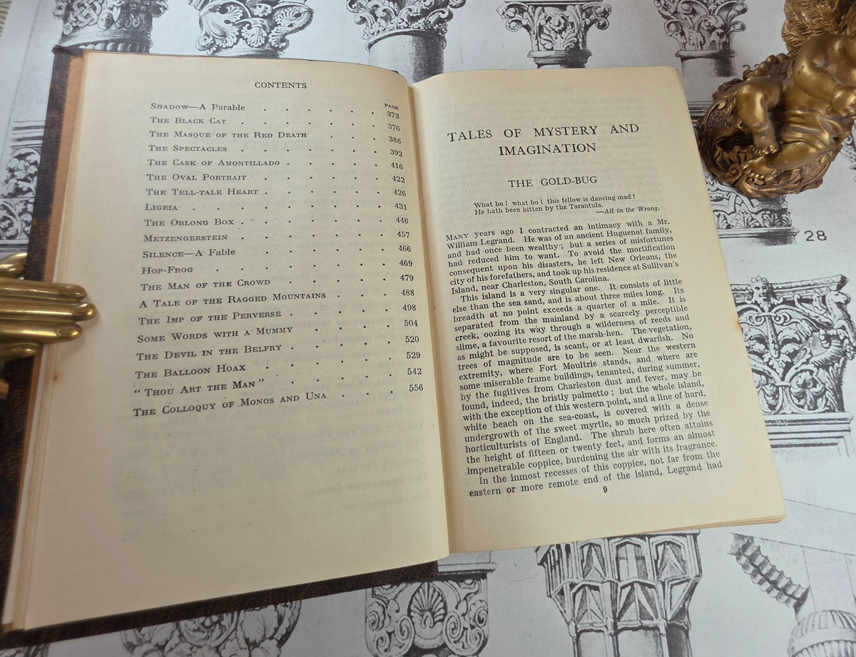 Tales of Mystery and Imagination by Edgar Allan Poe - Vintage Book