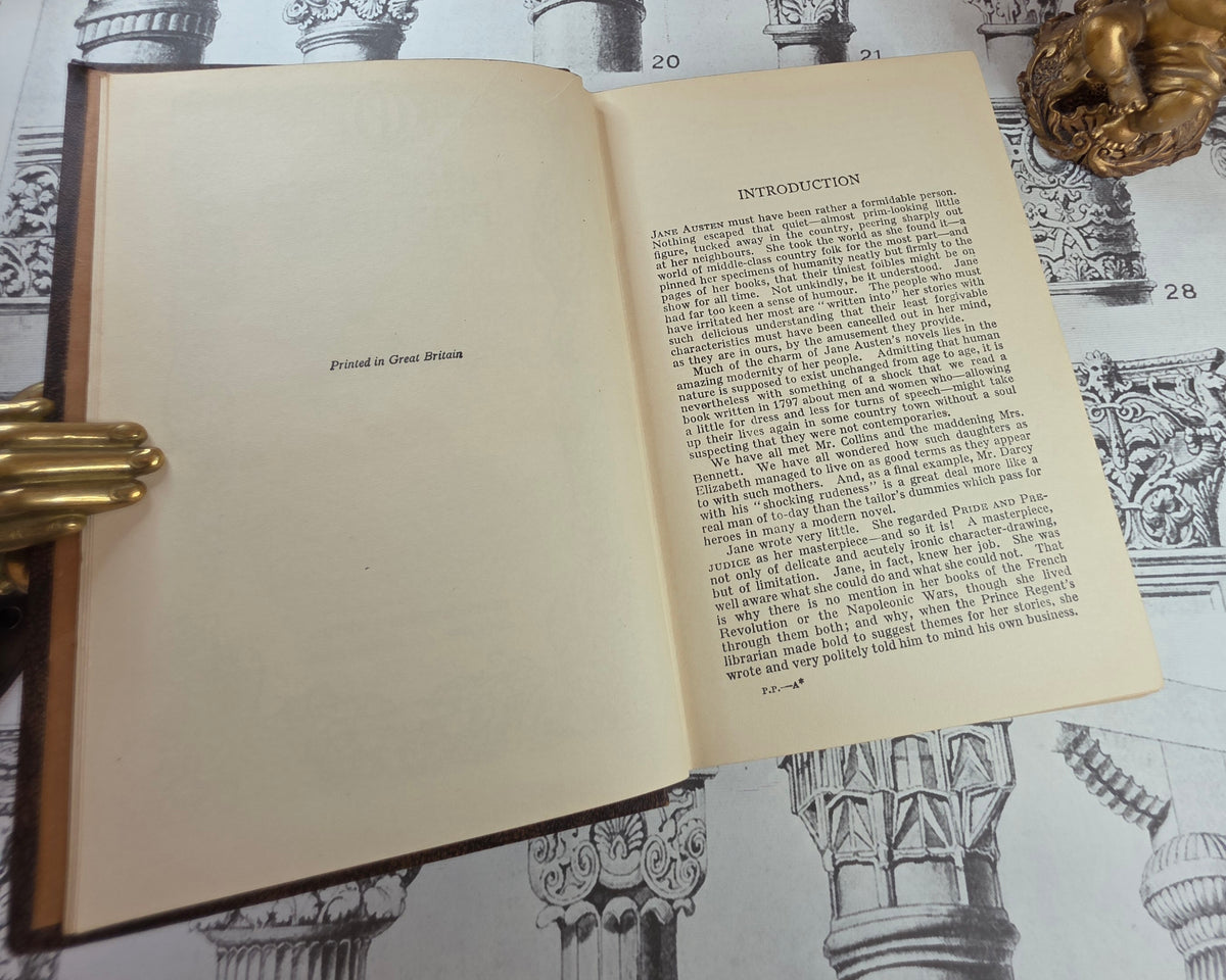 1930s Pride & Prejudice - Vintage Jane Austen Book