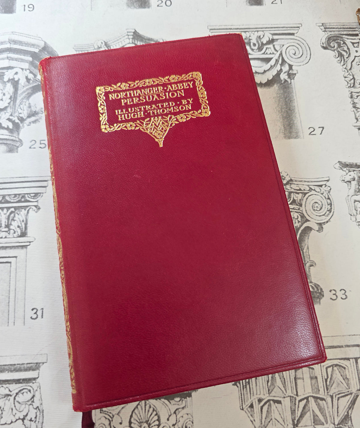 1909 Northanger Abbey and Persuasion by Jane Austen - Illustrated Antique Book