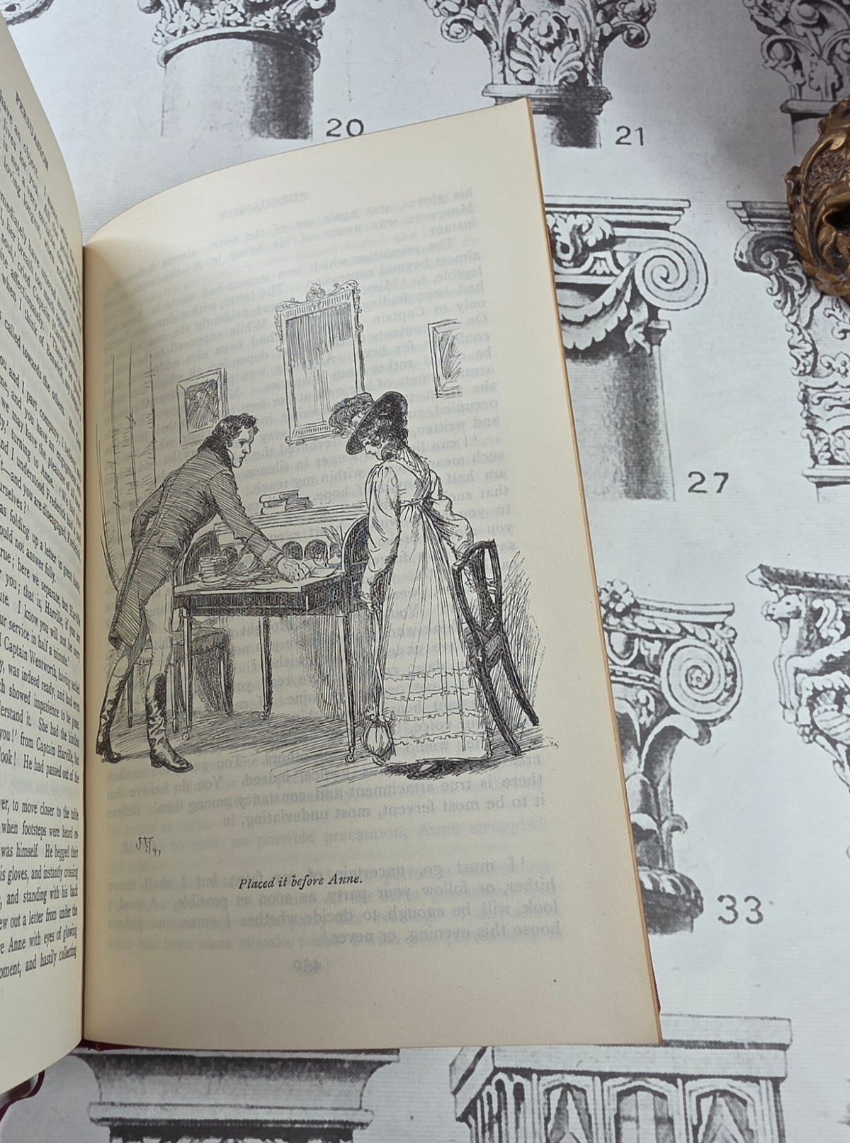 1909 Northanger Abbey and Persuasion by Jane Austen - Illustrated Antique Book