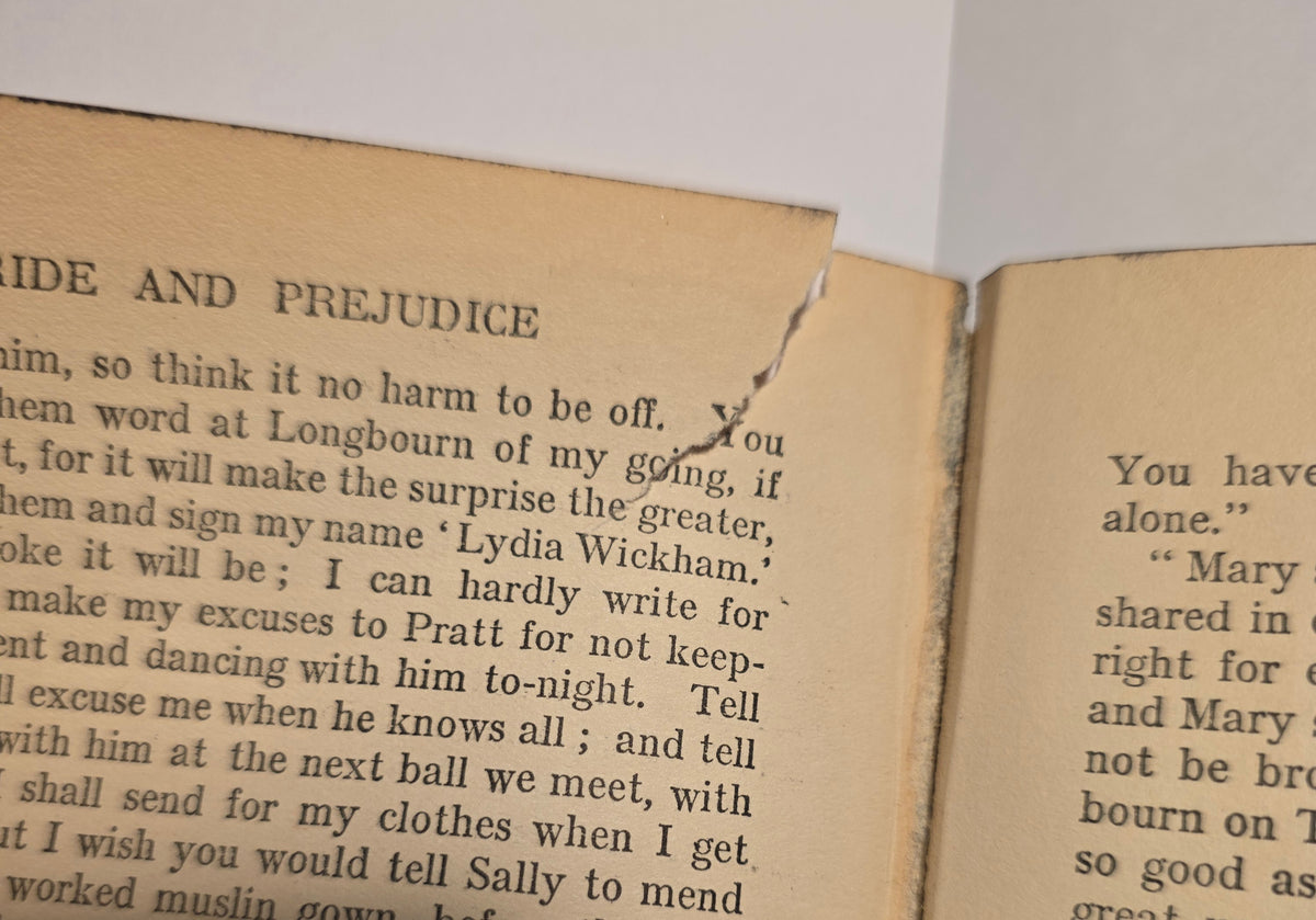 1930s Pride & Prejudice - Vintage Jane Austen Book