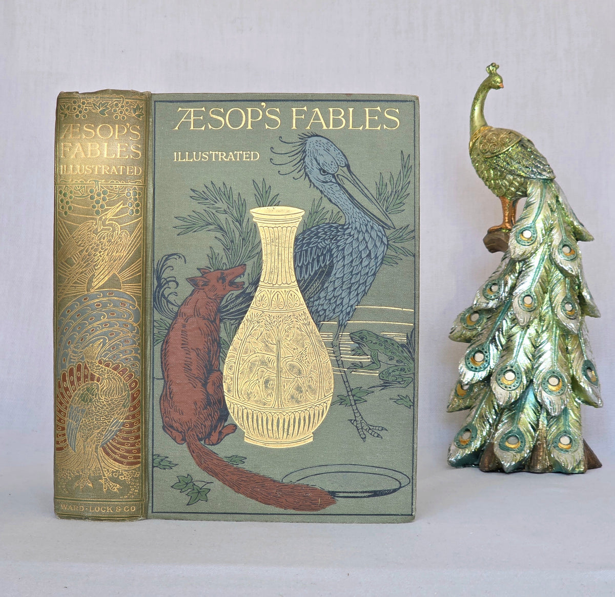 1914 Aesop's Fables - Illustrated Antique Book
