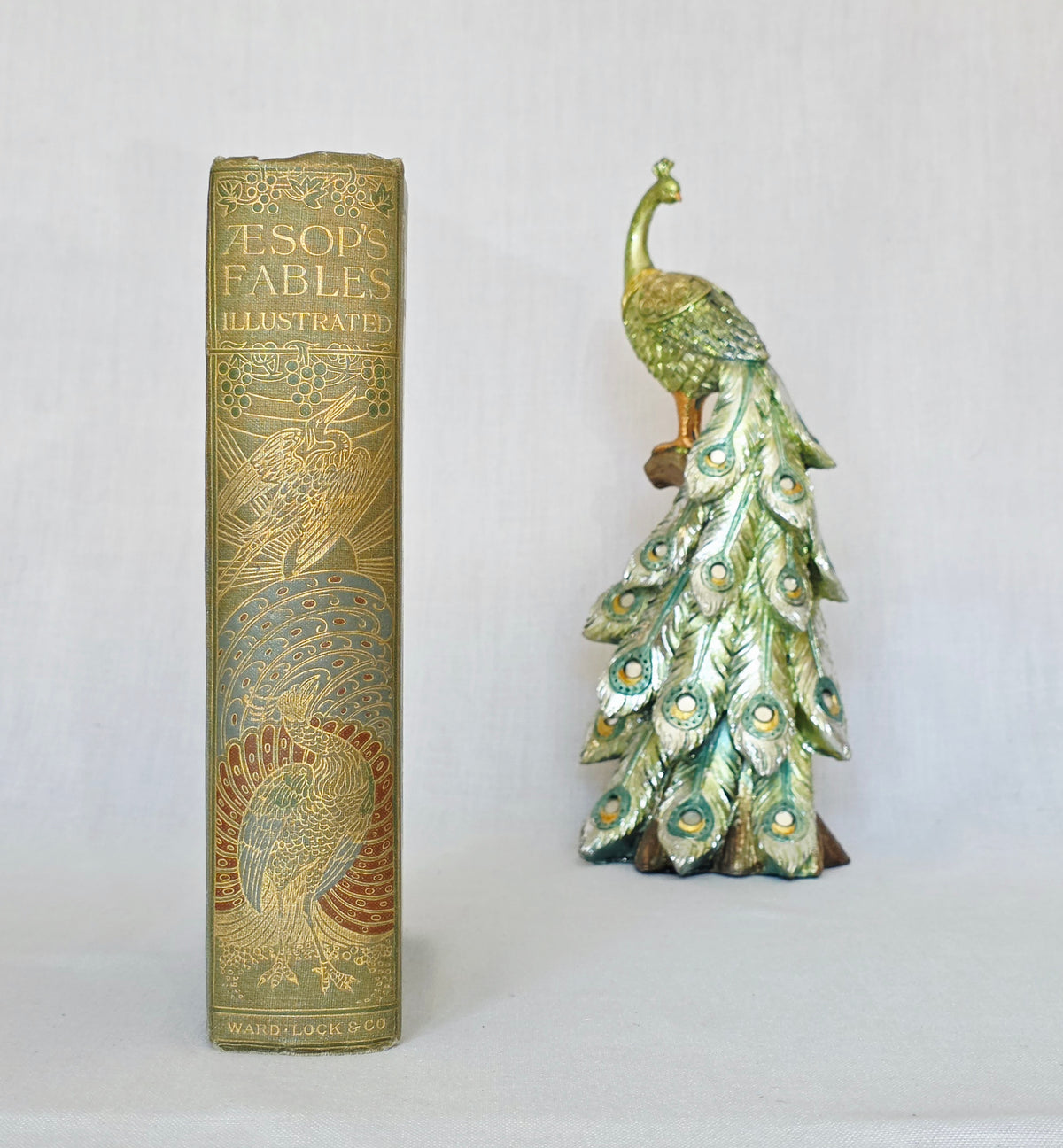 1914 Aesop's Fables - Illustrated Antique Book