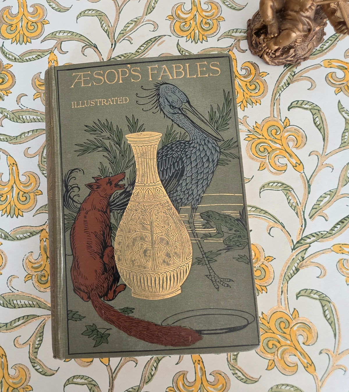 1914 Aesop's Fables - Illustrated Antique Book