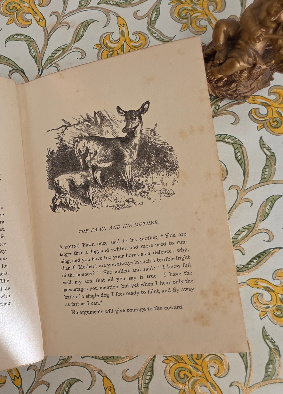 1914 Aesop's Fables - Illustrated Antique Book
