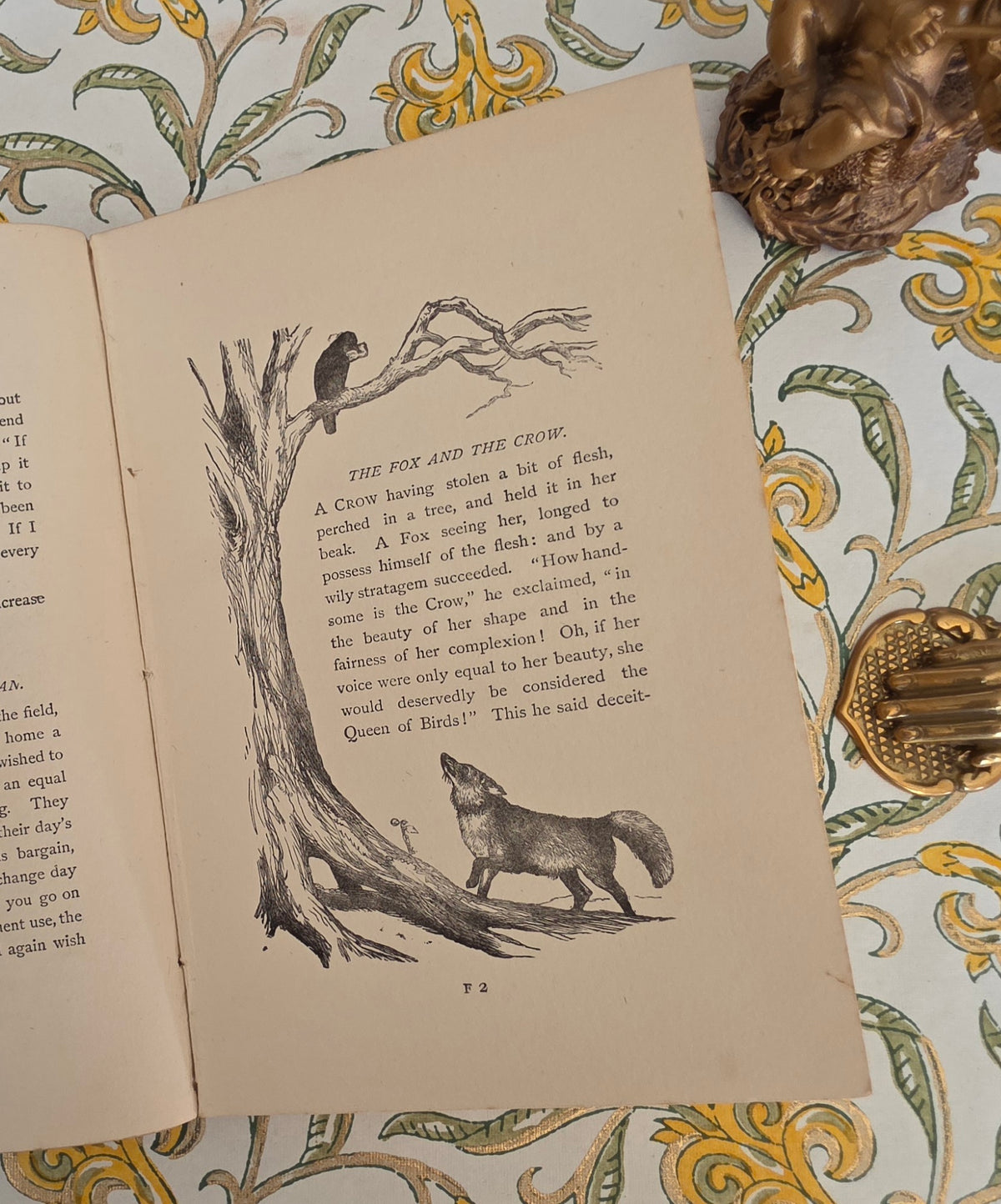 1914 Aesop's Fables - Illustrated Antique Book