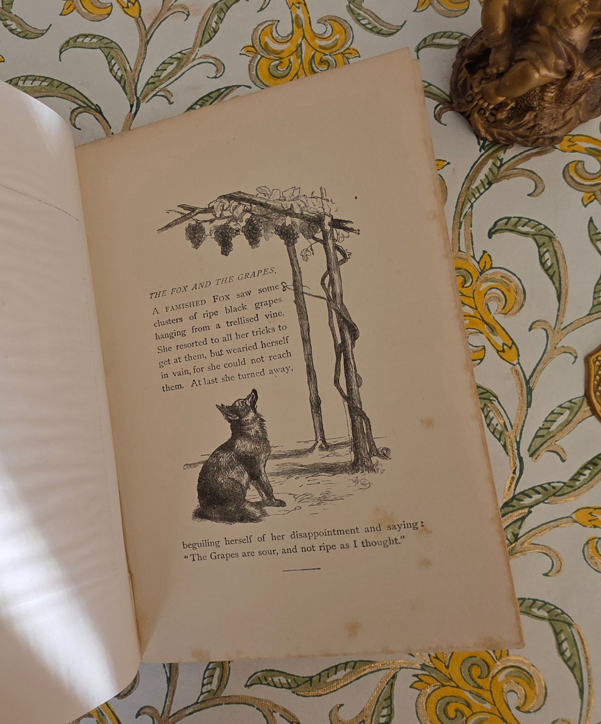 1914 Aesop's Fables - Illustrated Antique Book