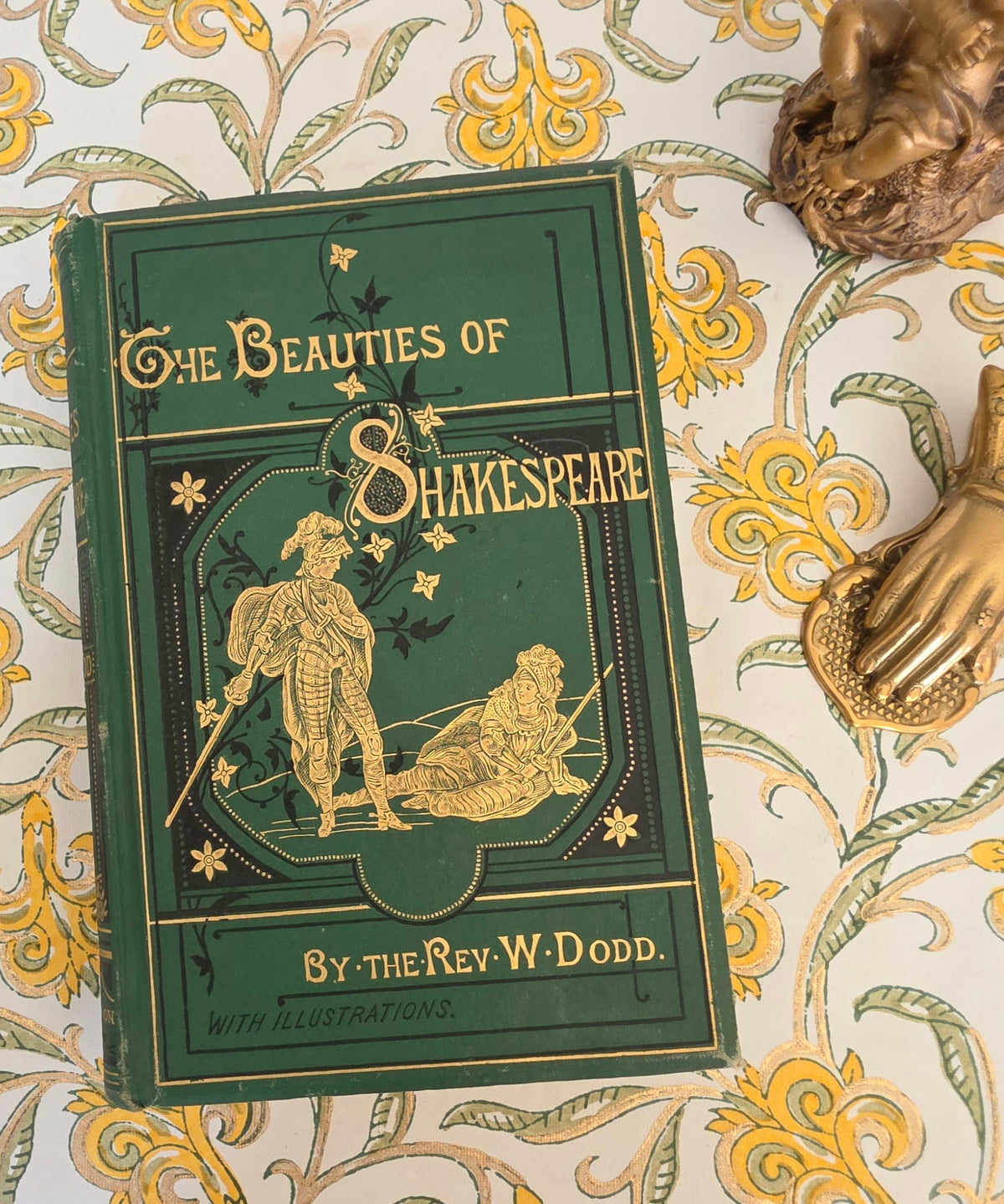 1878 The Beauties of Shakespeare - Illustrated Antique Book