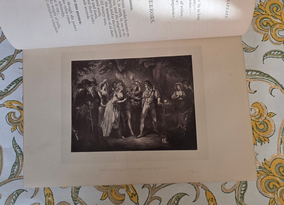 1878 The Beauties of Shakespeare - Illustrated Antique Book