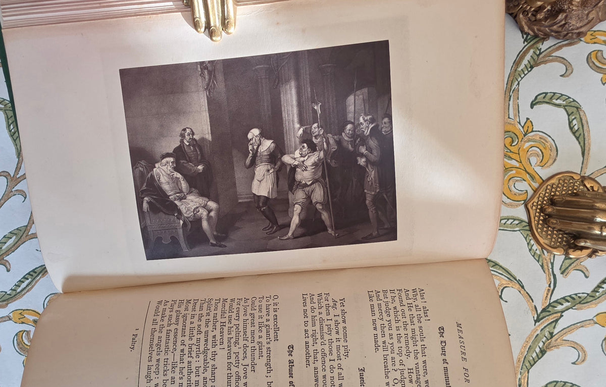 1878 The Beauties of Shakespeare - Illustrated Antique Book
