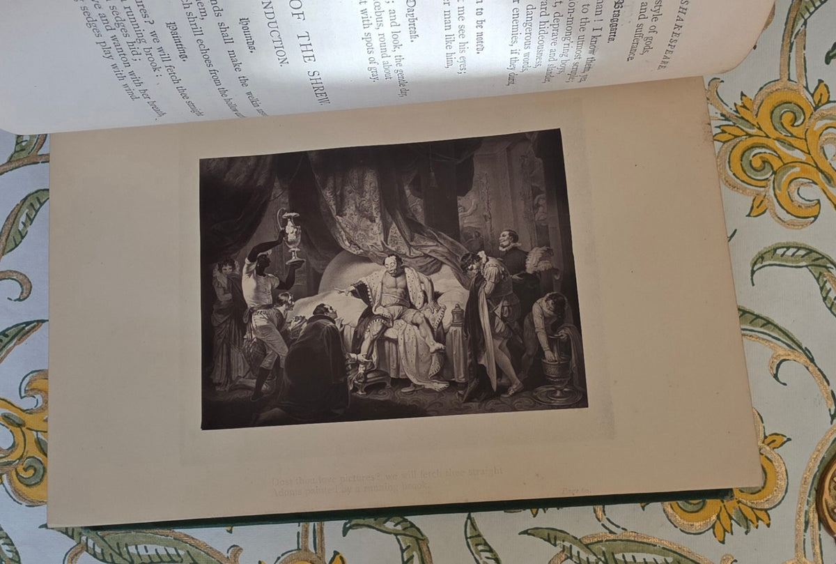 1878 The Beauties of Shakespeare - Illustrated Antique Book