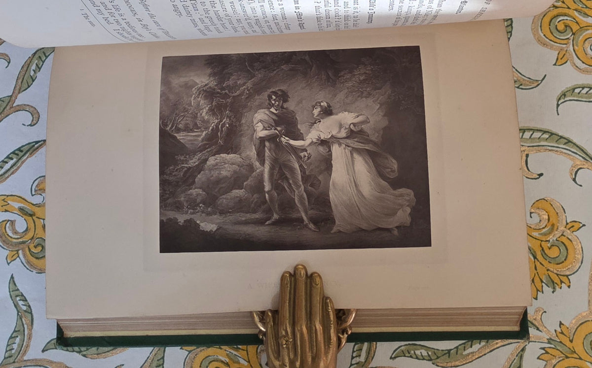 1878 The Beauties of Shakespeare - Illustrated Antique Book