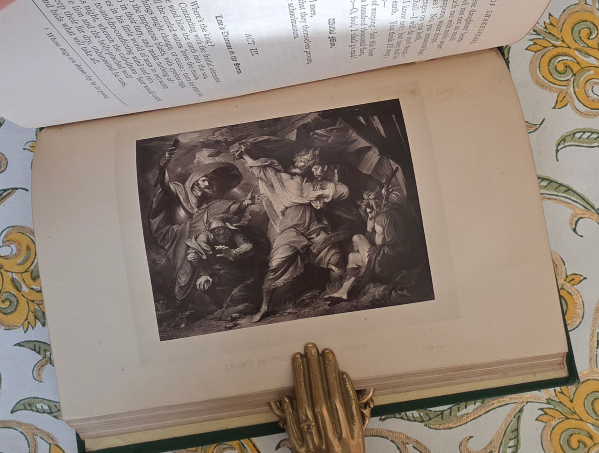 1878 The Beauties of Shakespeare - Illustrated Antique Book