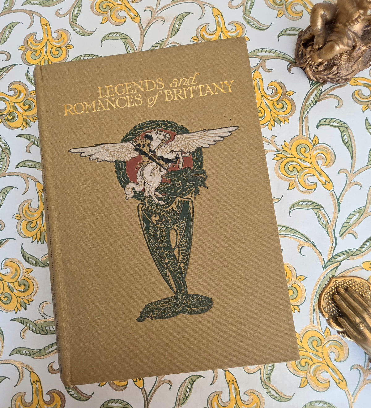 1917 Scarce Legends and Romances of Brittany - Illustrated Antique Book