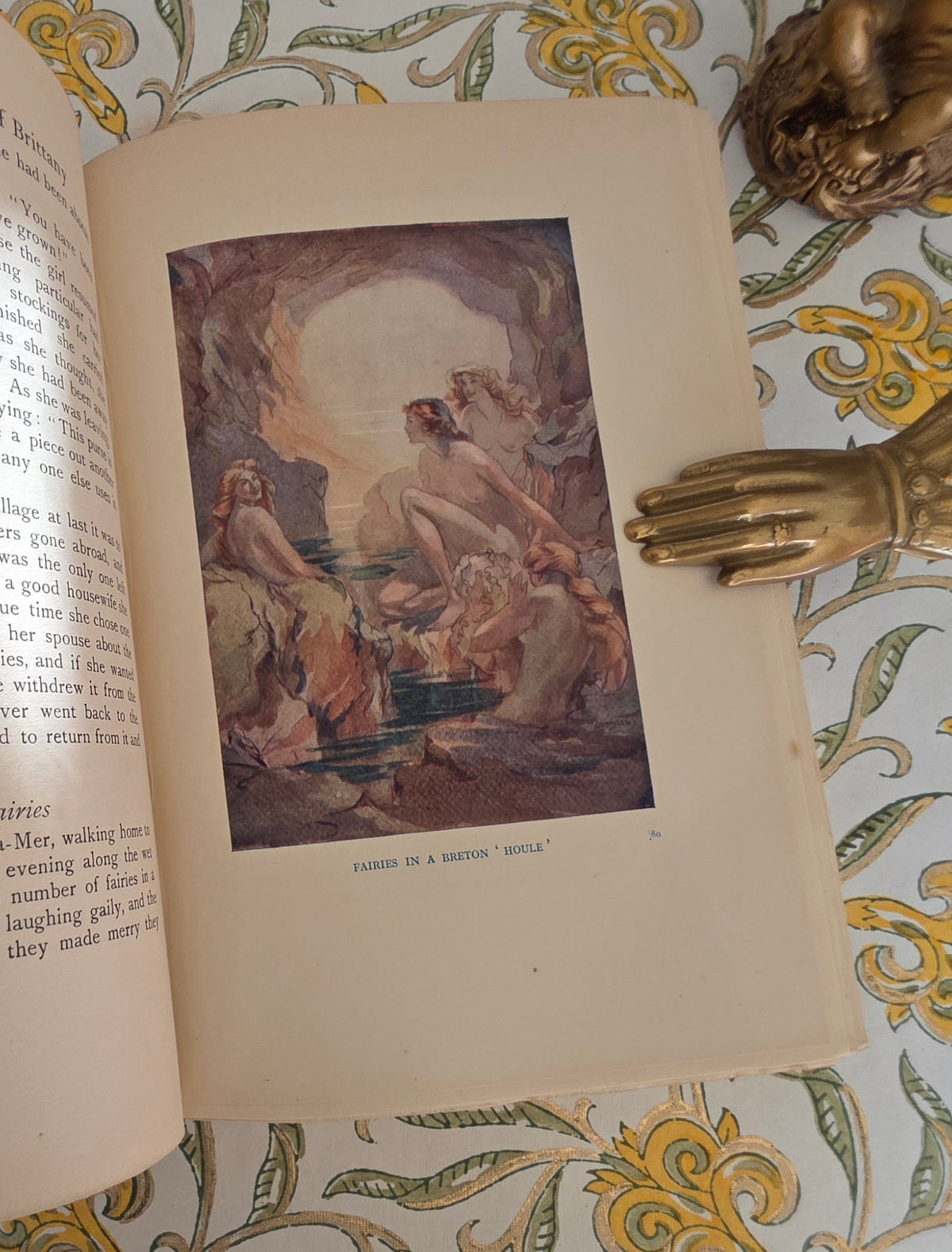 1917 Scarce Legends and Romances of Brittany - Illustrated Antique Book