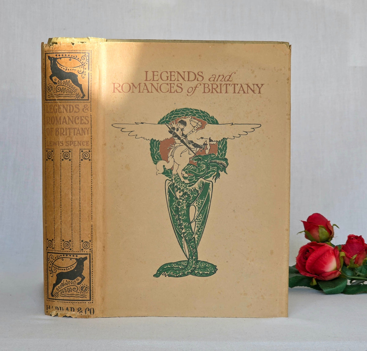 1917 Scarce Legends and Romances of Brittany - Illustrated Antique Book