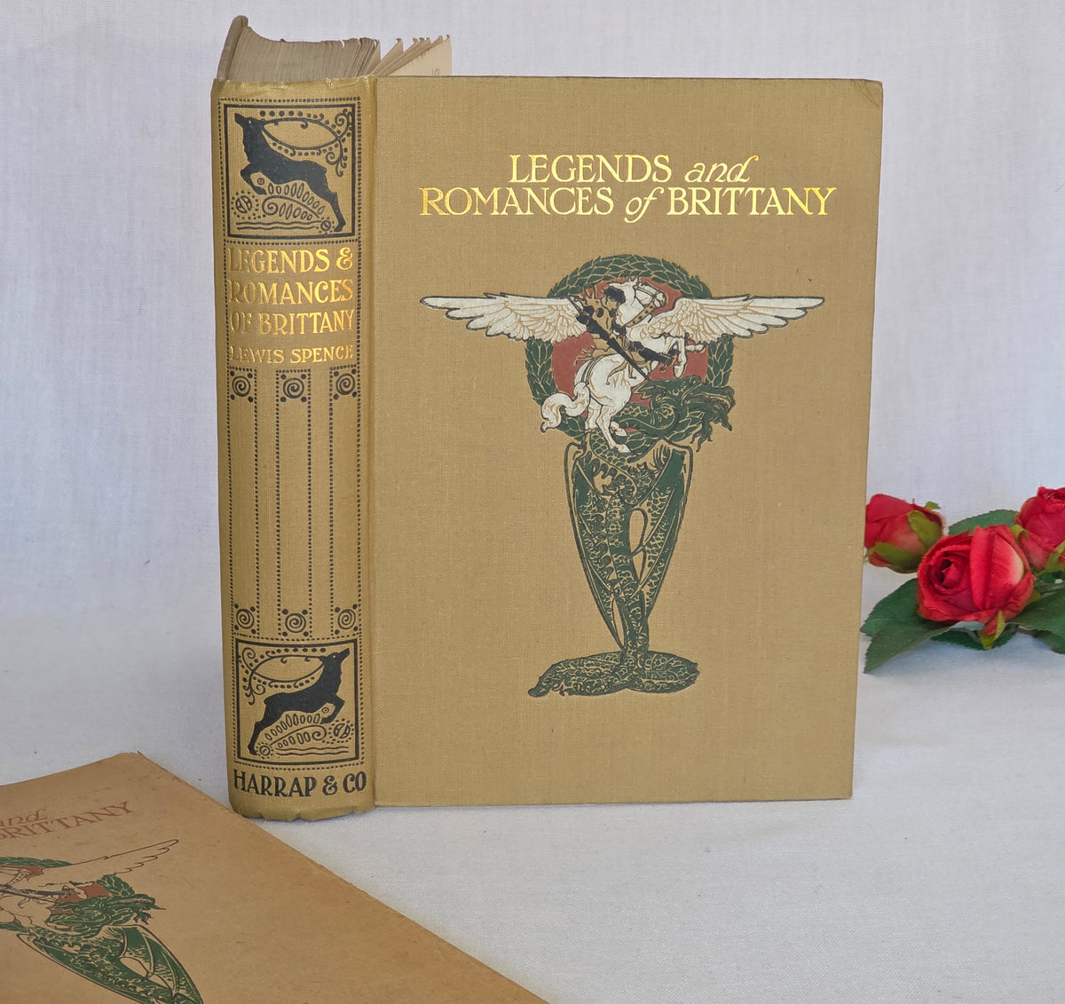 1917 Scarce Legends and Romances of Brittany - Illustrated Antique Book