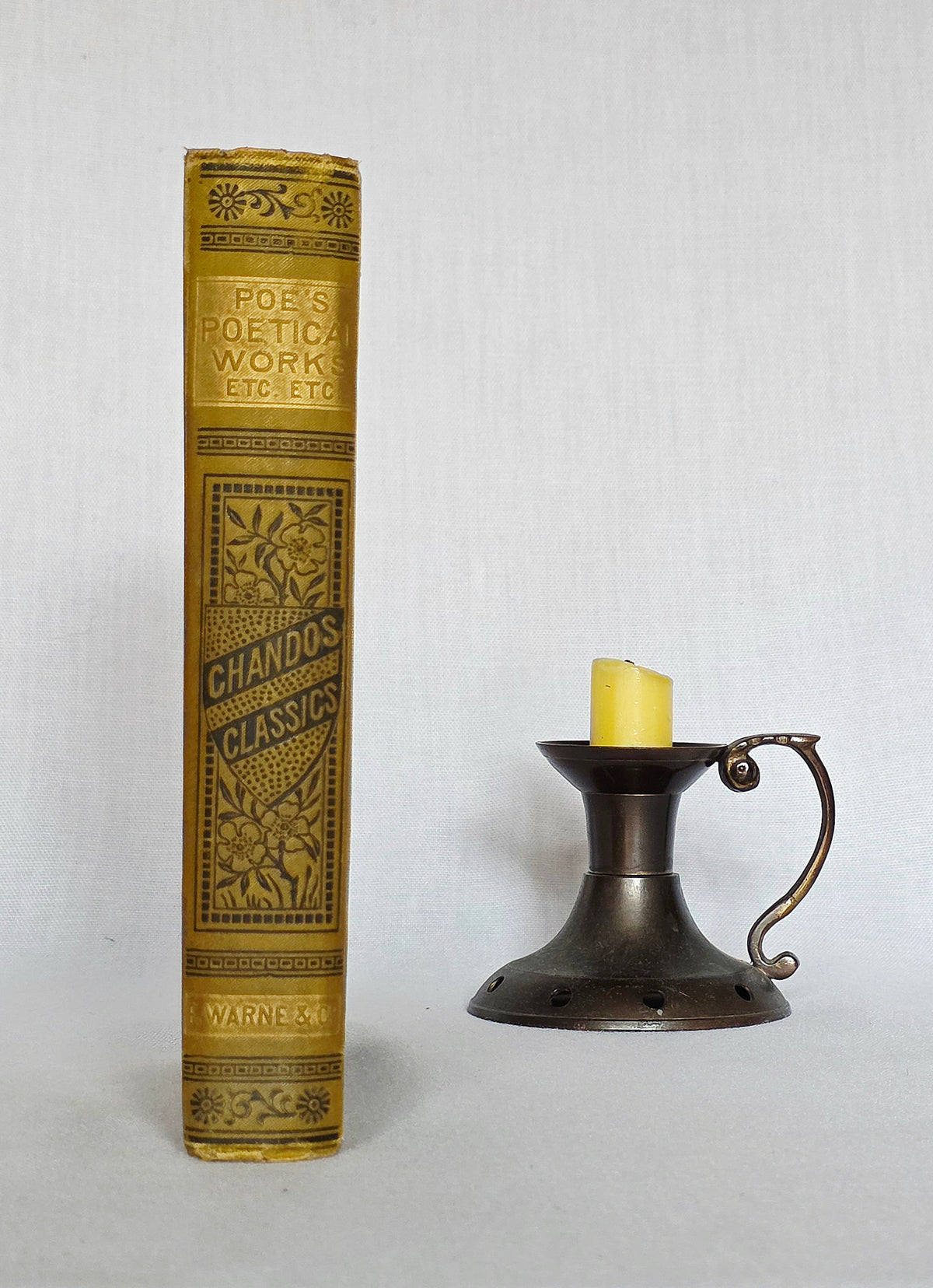 1888 Complete Poetical Works and Essays on Poetry of Edgar Allan Poe - Antique Book