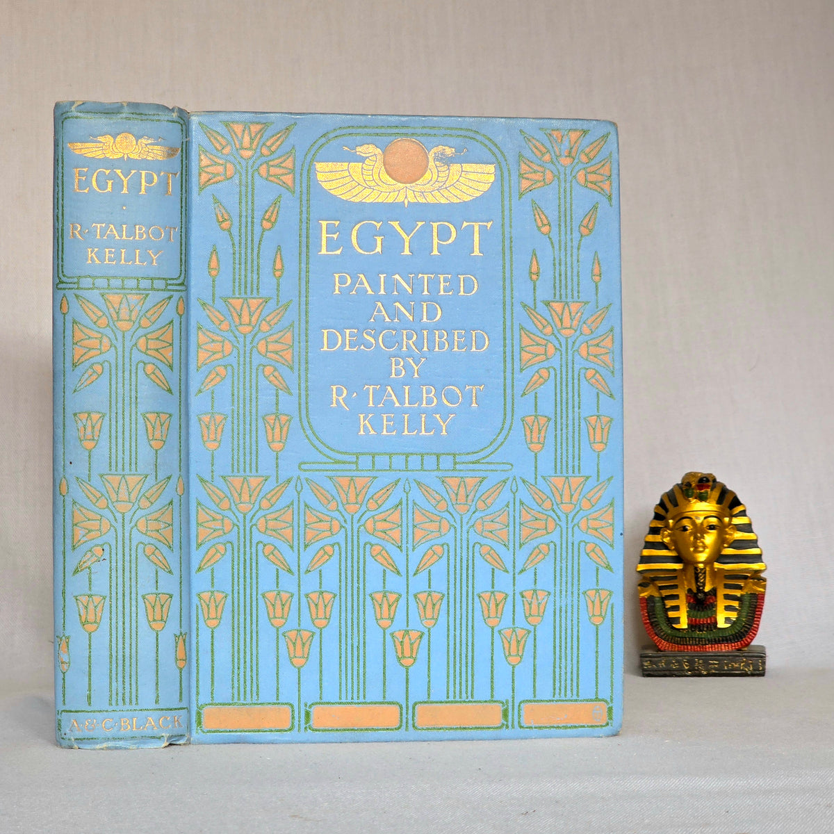 1904 Egypt - Painted and Described by R Talbot Kelly - Illustrated Antique Book