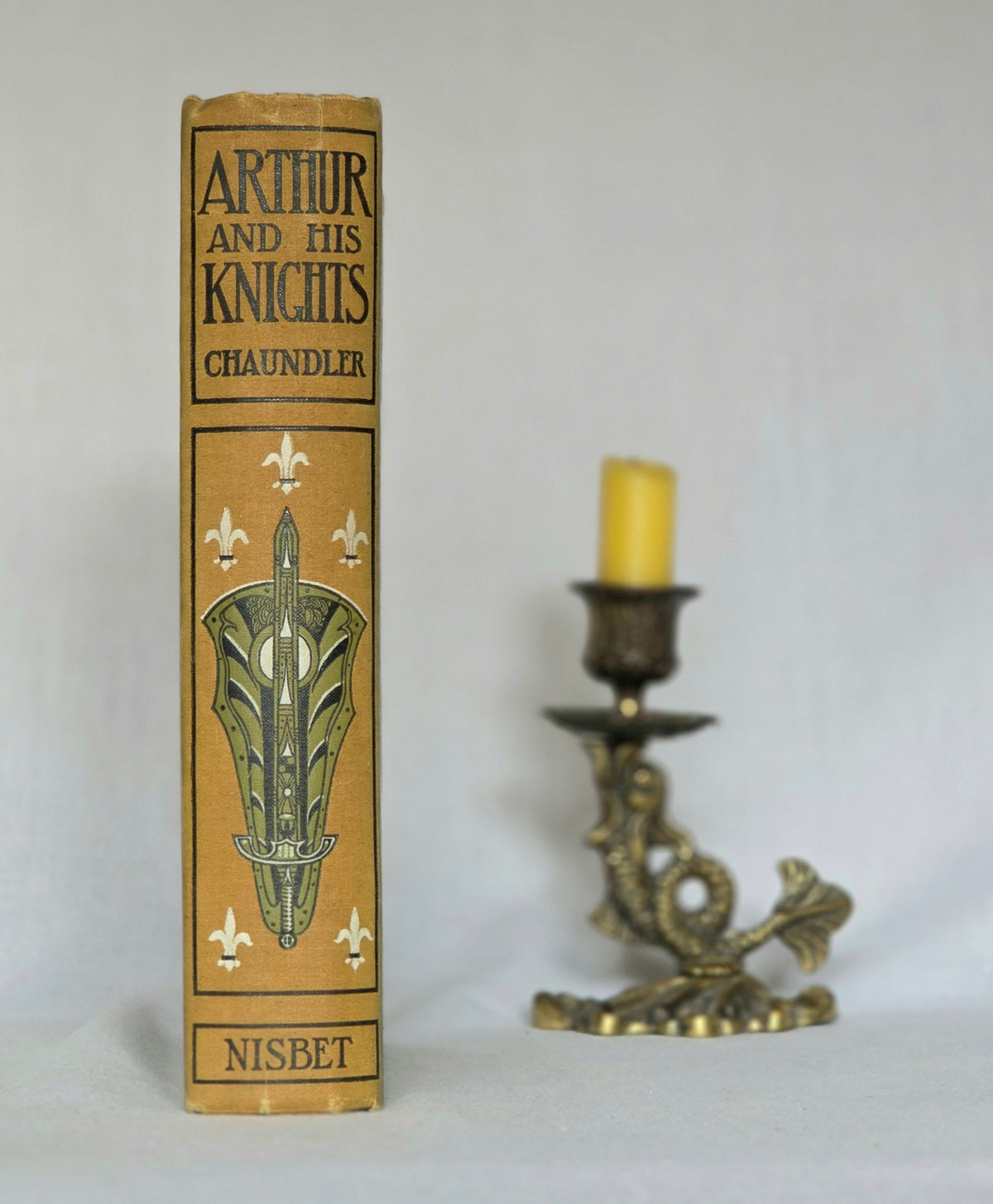 1920 Arthur and His Knights 1st Edition - Illustrated Vintage Book