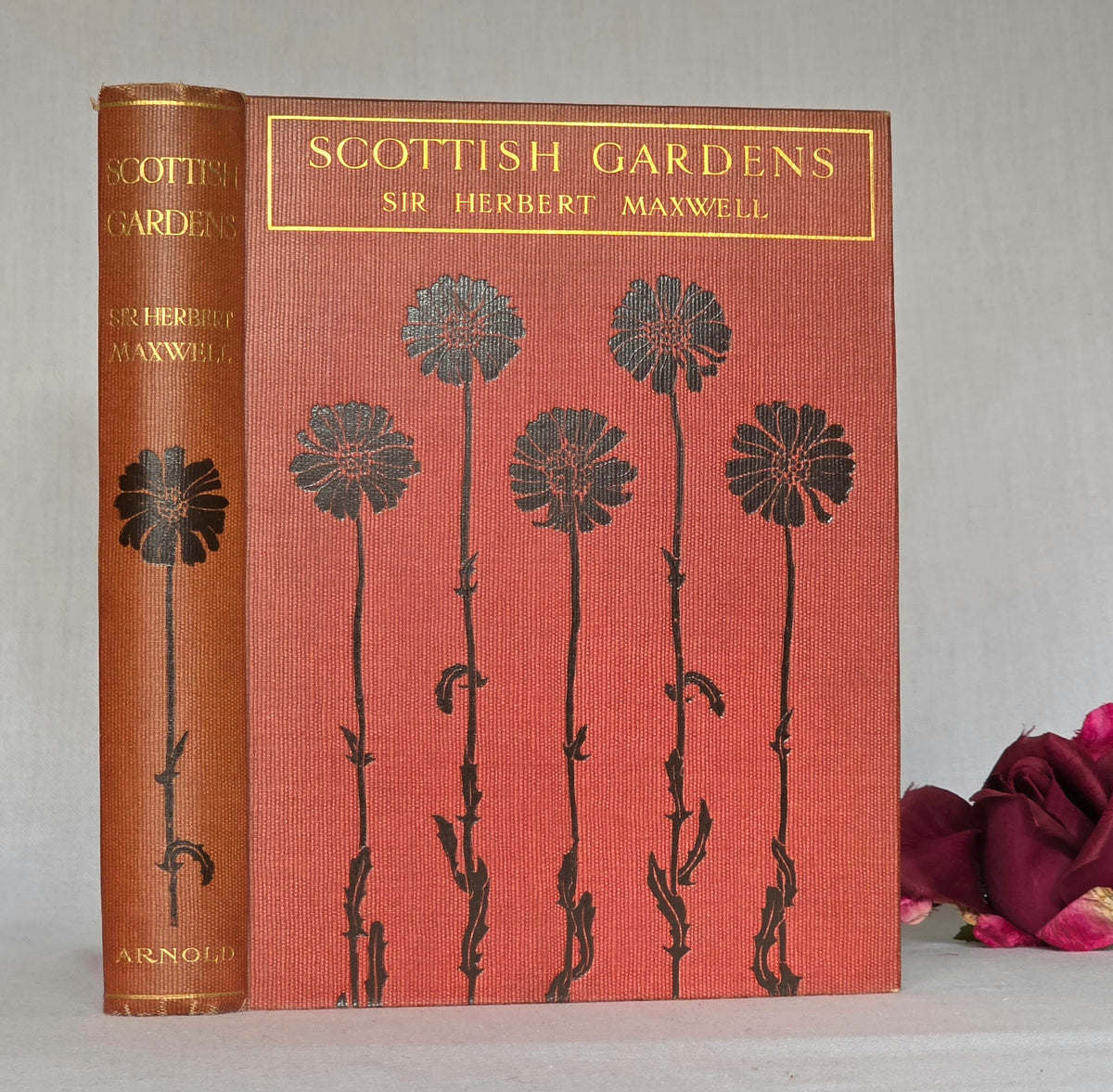 1908 Scottish Gardens by Sir Herbert Maxwell - Illustrated Antique Book